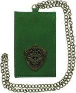 Zelda ID Badge Holder Hyrule Shield Chain Lanyard
