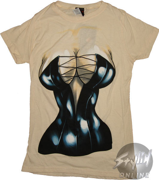 Leather Costume Baby Tee
