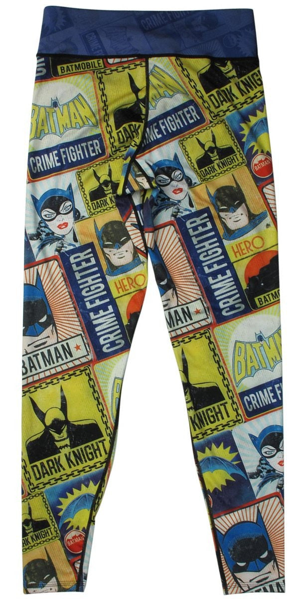 Batman Crime Fighter Compression Leggings