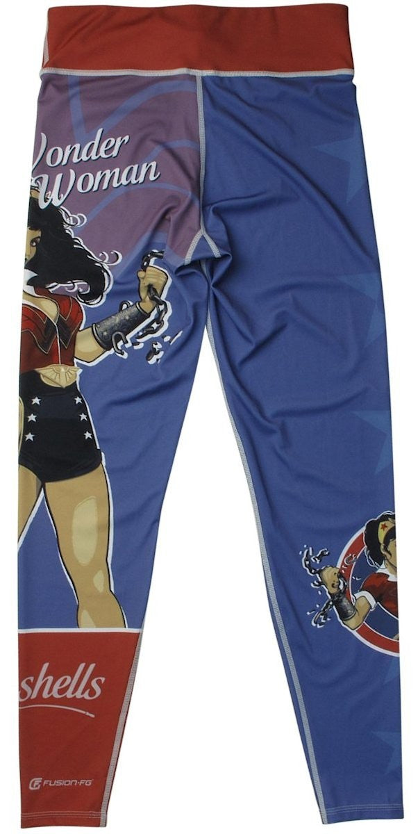 Wonder Woman DC Bombshells Compression Leggings