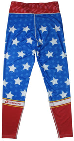 Wonder Woman Stars Compression Leggings