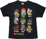 Lego Chima Personality Navy Blue Youth T-Shirt