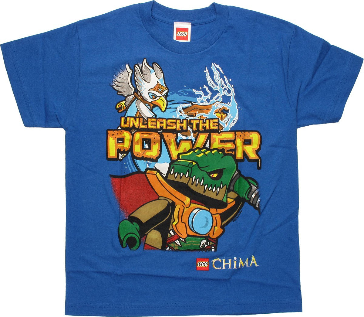 Lego Chima Unleash Power Blue Youth T Shirt