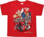 Lego Chima Unleash Power Red Juvenile T Shirt