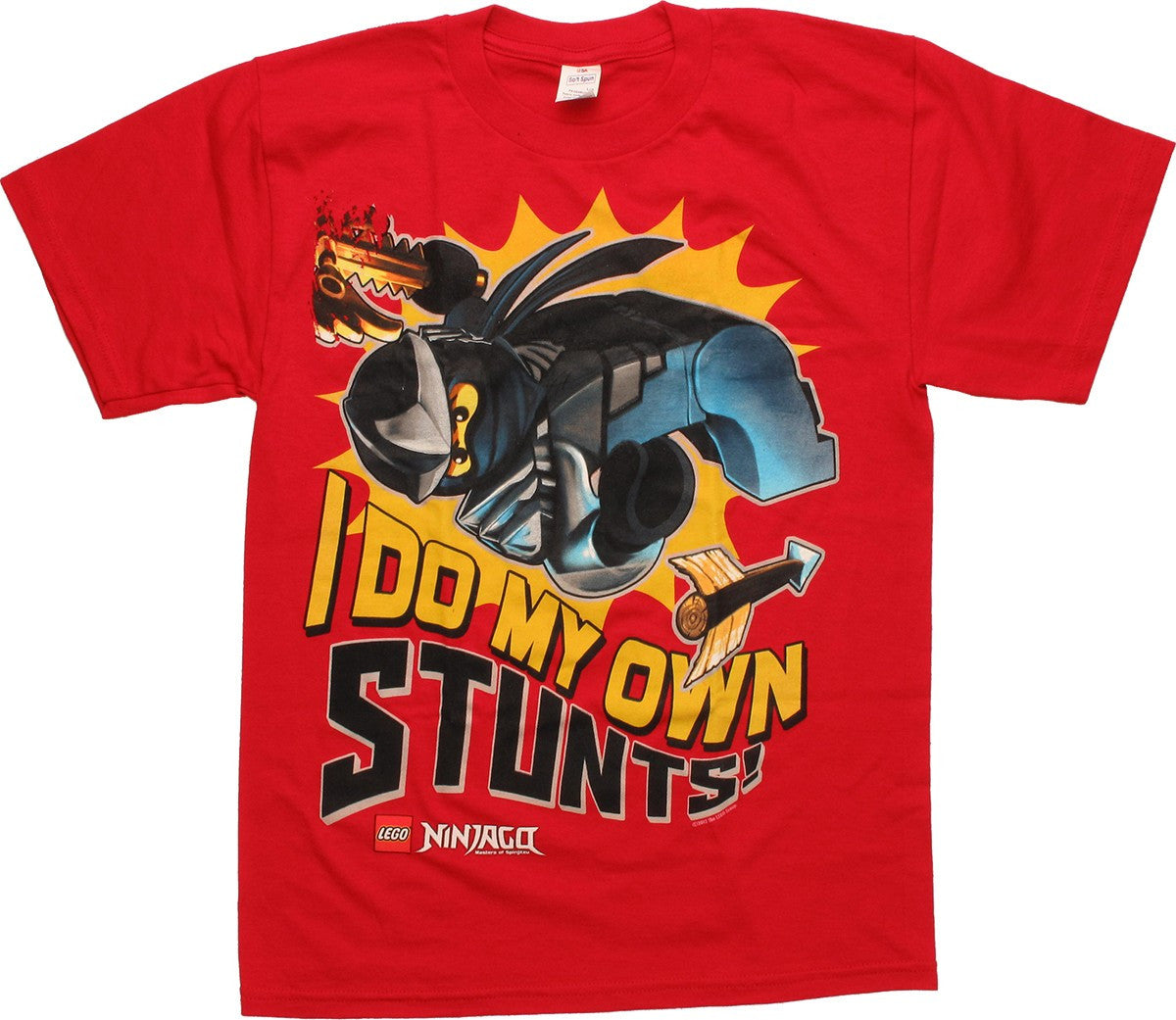 Lego Ninjago Cole Stunts Red Youth T Shirt