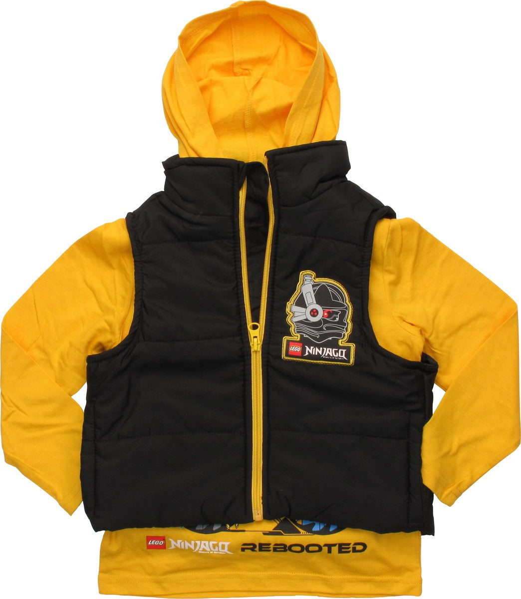 Lego Ninjago Hood Shirt Sleeveless Juvenile Jacket