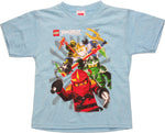 Lego Ninjago Ninja Herd Blue Juvenile T Shirt