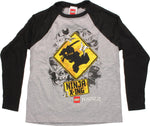 Lego Ninjago Ninja X-ing Raglan Juvenile T-Shirt