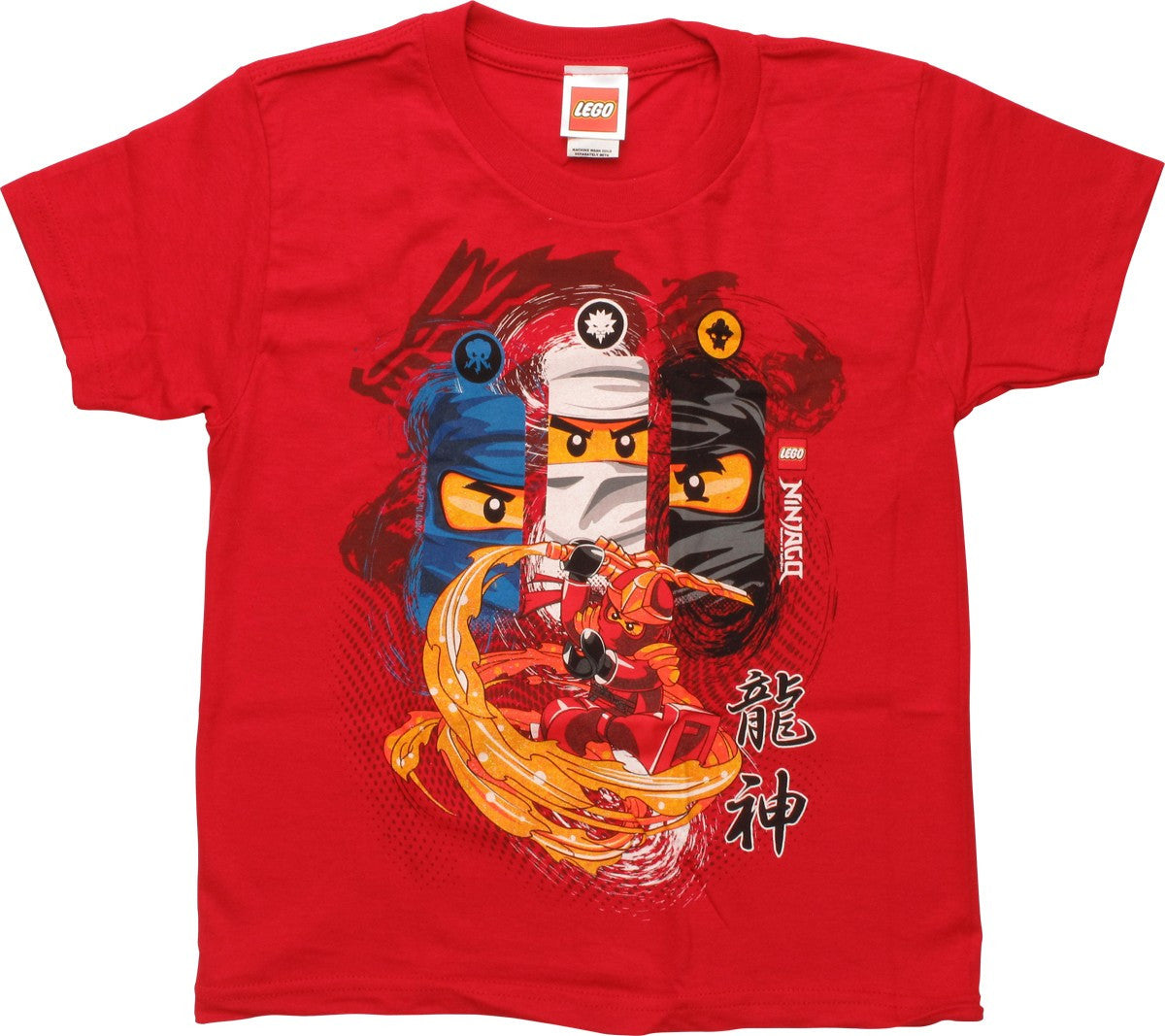 Lego Ninjago Warrior Fighters Red Juvenile T-Shirt
