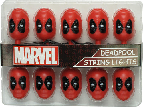 Deadpool Mask String Lights