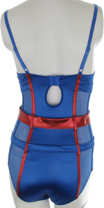 Superman Supergirl Costume Bodysuit