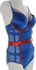 Superman Supergirl Costume Bodysuit