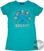 Little Miss Giggles Rainbow Baby Tee