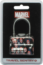 Captain America Logos TSA Travel Luggage Lock