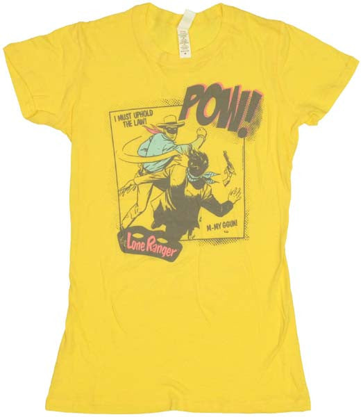 Lone Ranger Comic Baby Tee