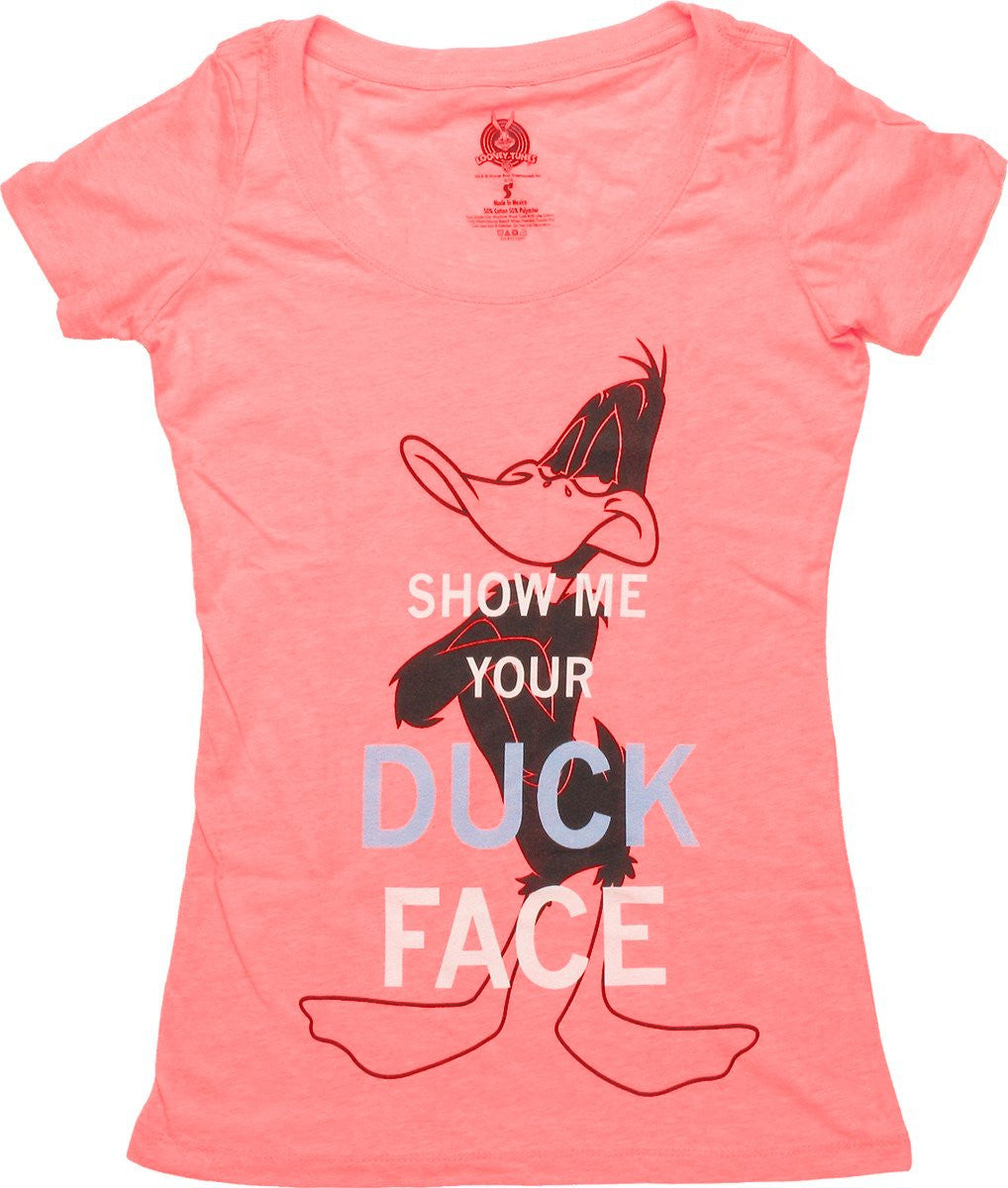 Looney Tunes Daffy Show Face Baby Tee