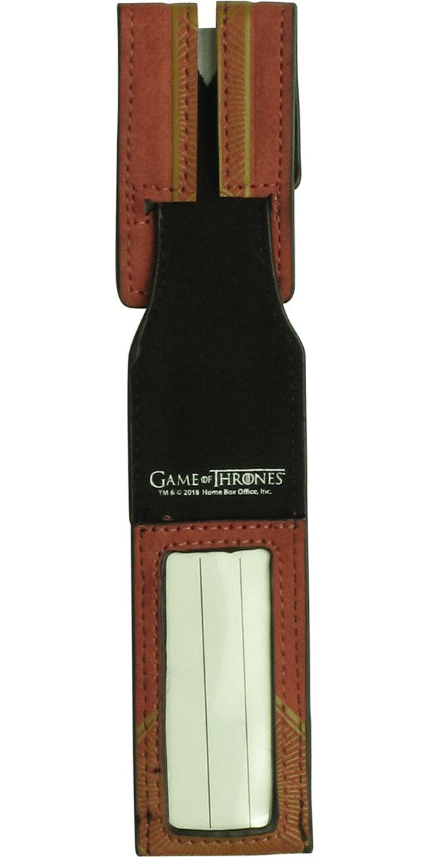 Game of Thrones House Lannister Luggage Tag