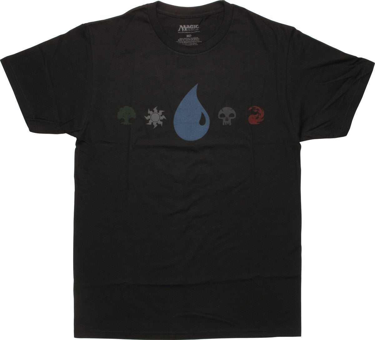 Magic The Gathering Blue Mana Line T-Shirt