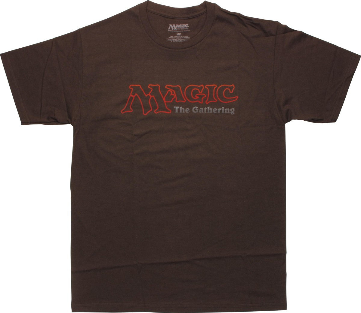 Magic The Gathering Logo Brown T-Shirt