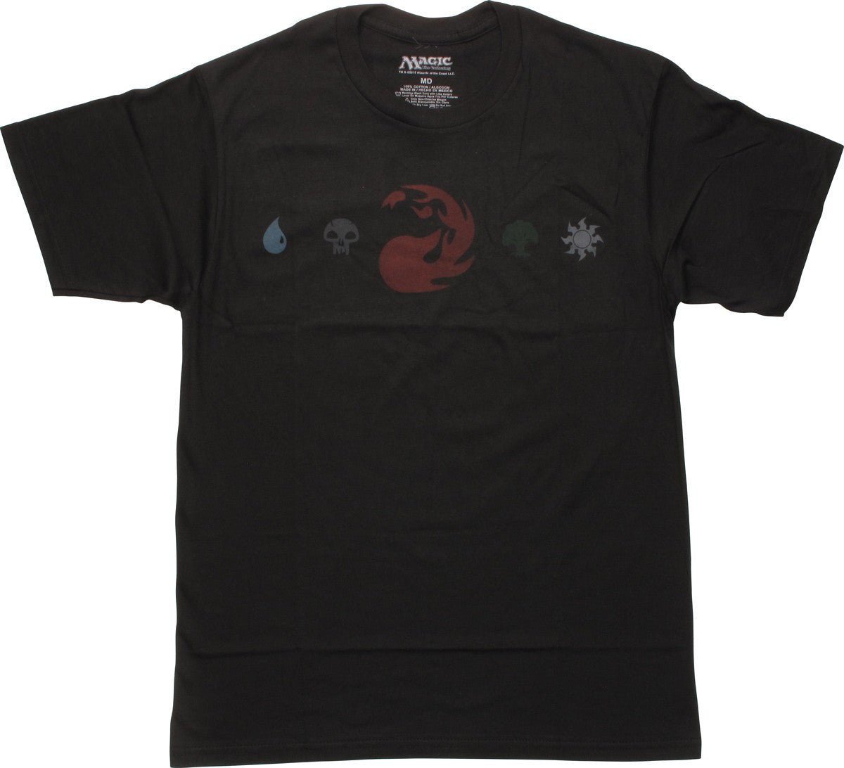 Magic The Gathering Red Mana Line T-Shirt