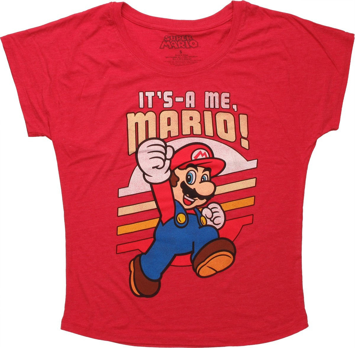 Mario It's A Me Ladies Tee