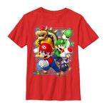 Mario Super Crew Rush Youth T-Shirt