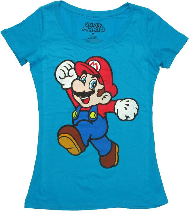 Mario Vintage Pose Baby Tee