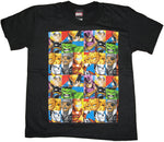 Marvel Hero Squad Boxes Juvenile T Shirt