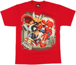 Marvel Hero Squad Trio Youth T Shirt