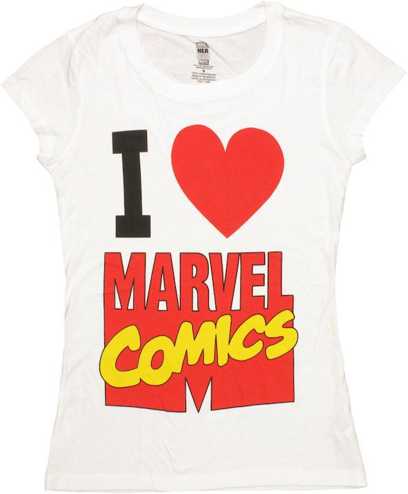 Marvel I Love Baby Tee