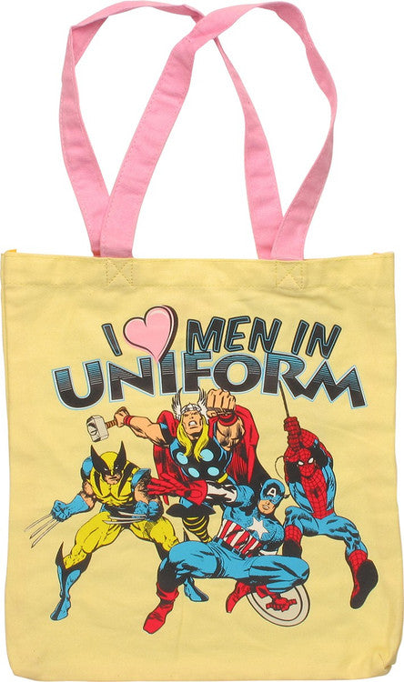 Marvel Men Uniform Tote Bag
