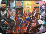 Marvel Super Heroines Six Panel Fleece Blanket