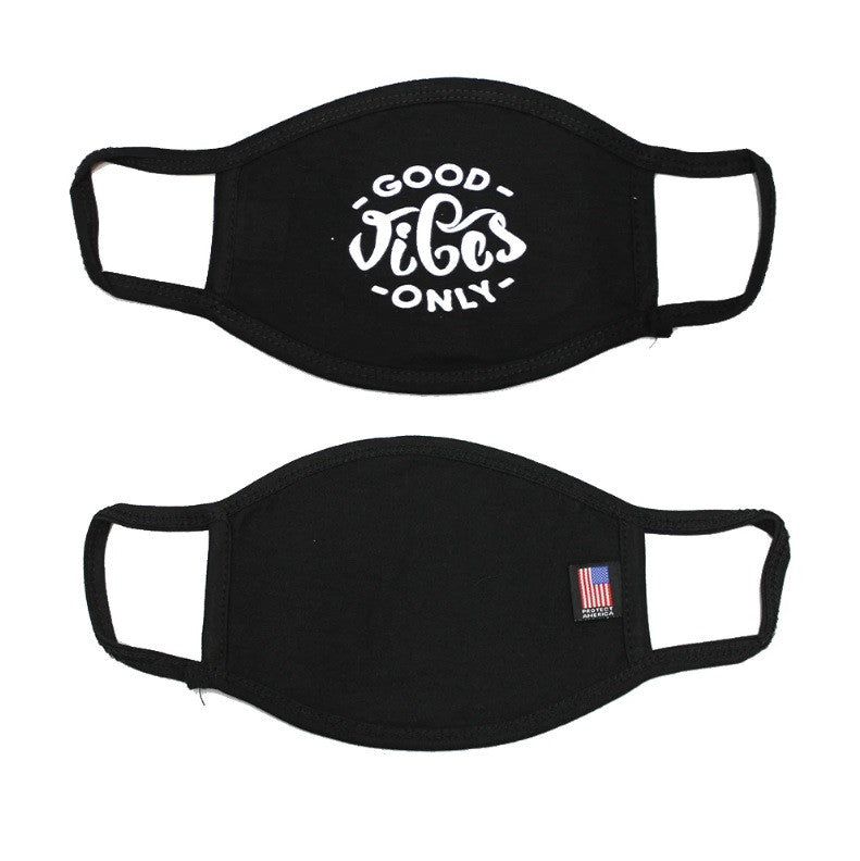 Non Medical Good Vibes 2 Pack Face Mouth Mask