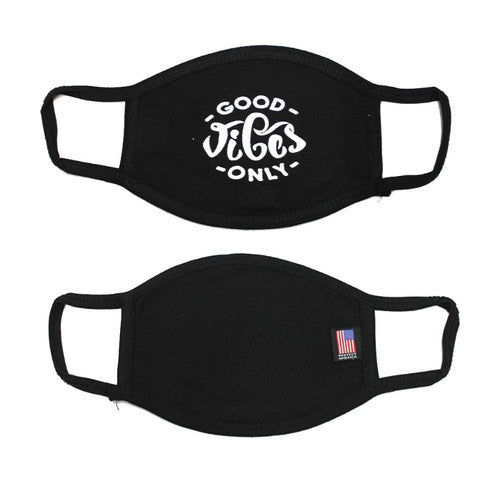 Non Medical Good Vibes 2 Pack Face Mouth Mask