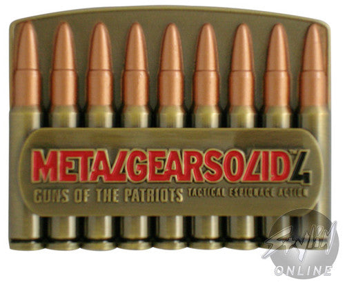 Metal Gear Solid Patriots Belt Buckle