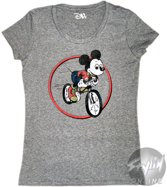 Mickey Mouse Bicycle Baby Tee
