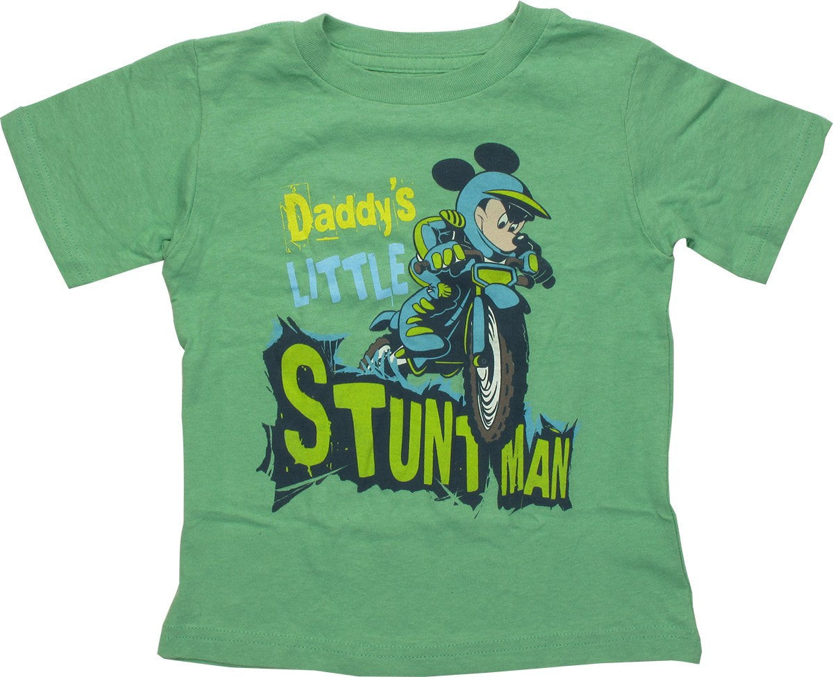 Mickey Mouse Daddy's Little Stuntman Toddler Shirt
