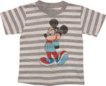 Mickey Mouse Nerd Stripe Toddler T Shirt