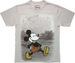 Mickey Mouse Trail Walk T Shirt Sheer