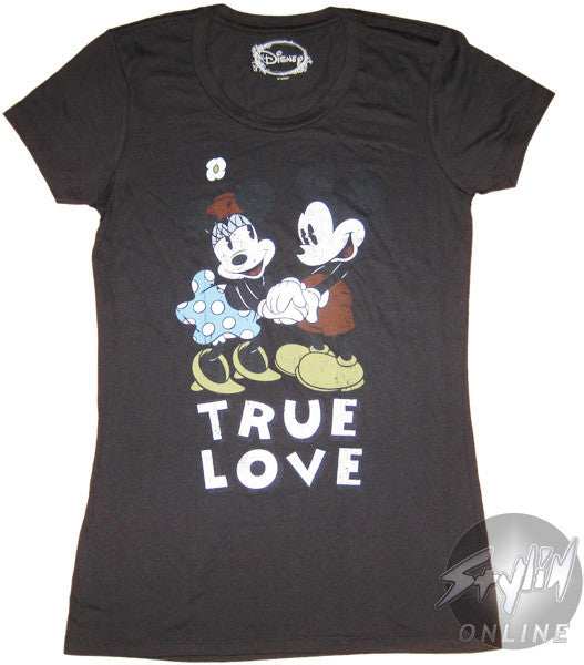 Mickey Mouse True Love Baby Tee