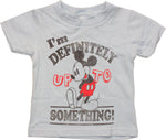 Mickey Mouse Up To Something Infant T-Shirt