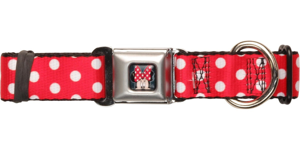 Minnie Mouse Polka Dots Pet Collar