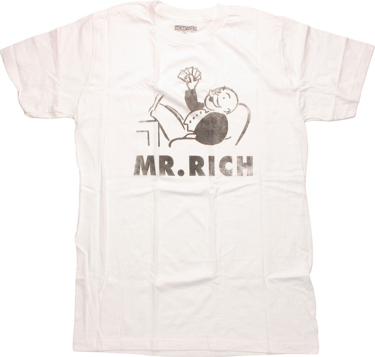 Monopoly Mr Rich T-Shirt Sheer