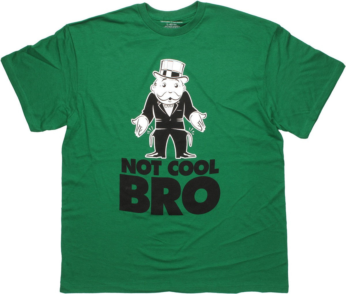 Monopoly Not Cool Bro T Shirt