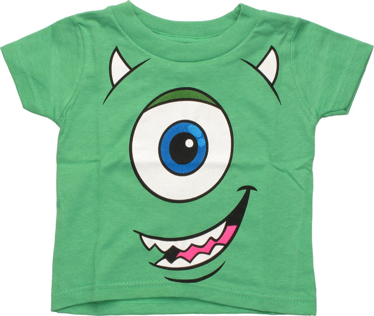 Monsters Inc Mike Face Glow Infant T Shirt