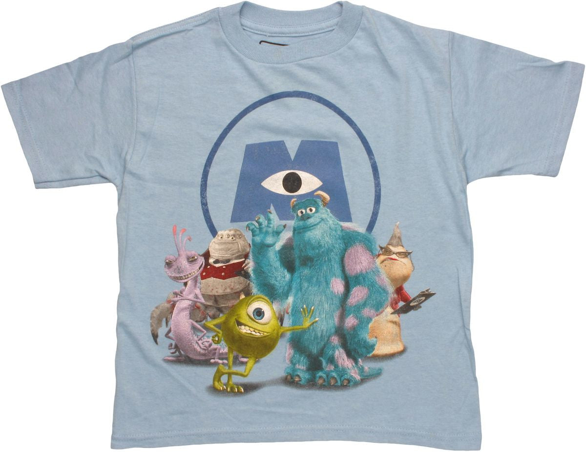 Monsters Inc Scare Group Juvenile T Shirt