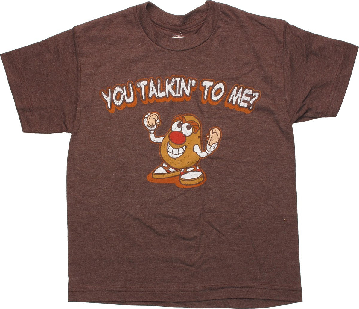 Mr Potato Head Ears Off Youth T Shirt