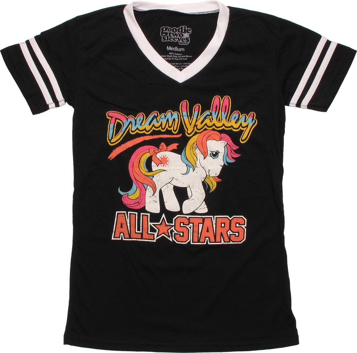 My Little Pony All Stars Jersey V Neck Baby Tee