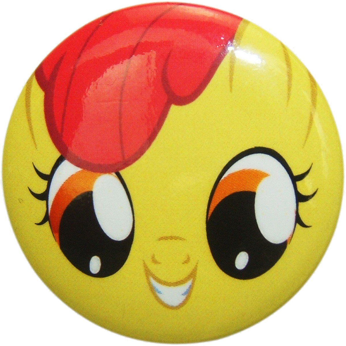 My Little Pony Apple Bloom Face Button