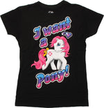 My Little Pony I Want a Pony Baby Tee